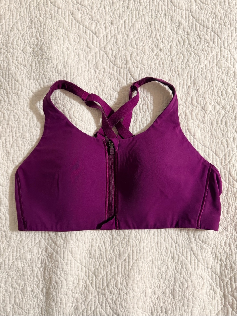 Lululemon Energy High-Support Zip-Front Bra